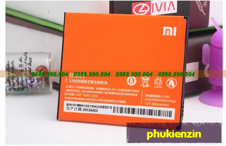 pin điện thoại Xiaomi Redmi 1S