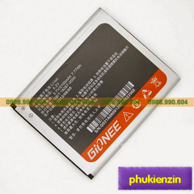 pin điện thoại Gionee Gpad GN800