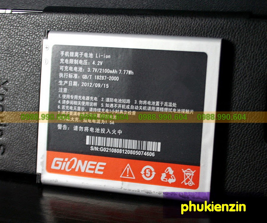 pin điện thoại Gionee Gpad GN800