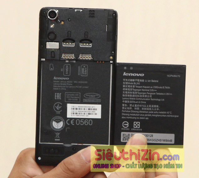 pin điện thoại lenovo A6010