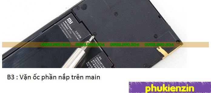 pin điện thoại Xioami mi3 chính hãng