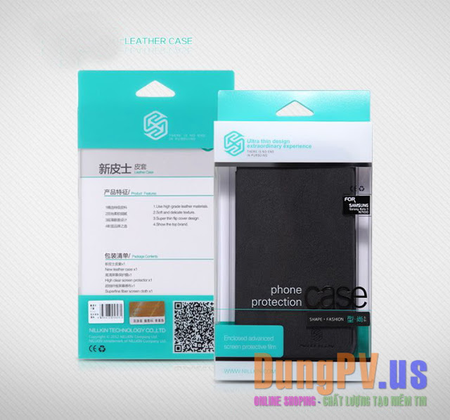 bao da htc one m7 nillkin da sần bao da htc one m7 nillkin da sần