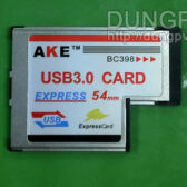 Express card 54mm to usb 3.0 v1