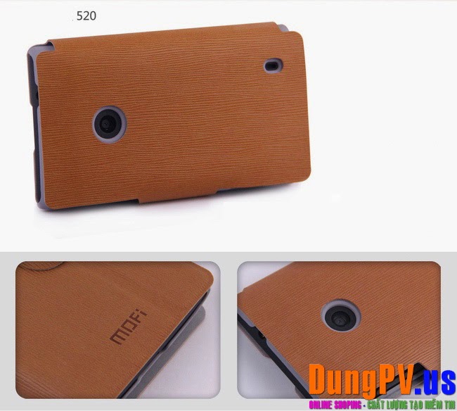 bao da nokia 520 525 526 da sần