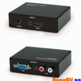 Chuyển VGA + audio sang HDMI adapter