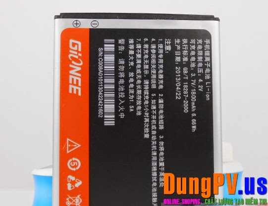 Pin điện thoại gionee Elife E3