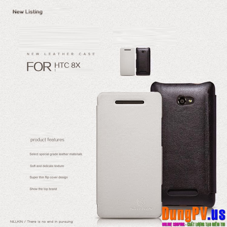 bao da htc 8x nillkin