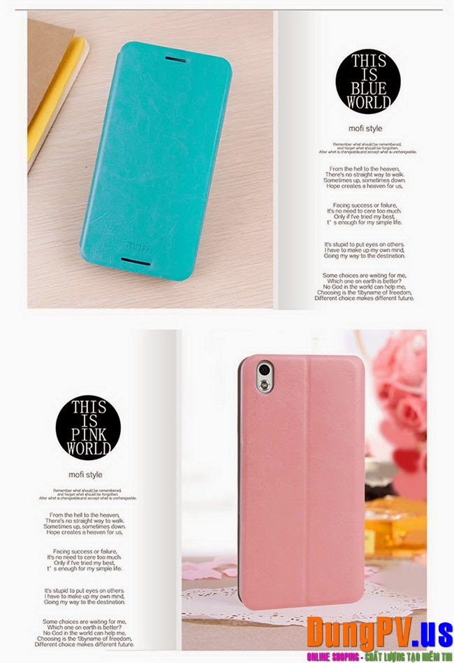 bao da htc desire 816 mofi