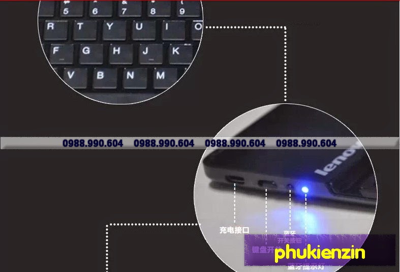 bàn phím Bluetooth Lenovo S6000