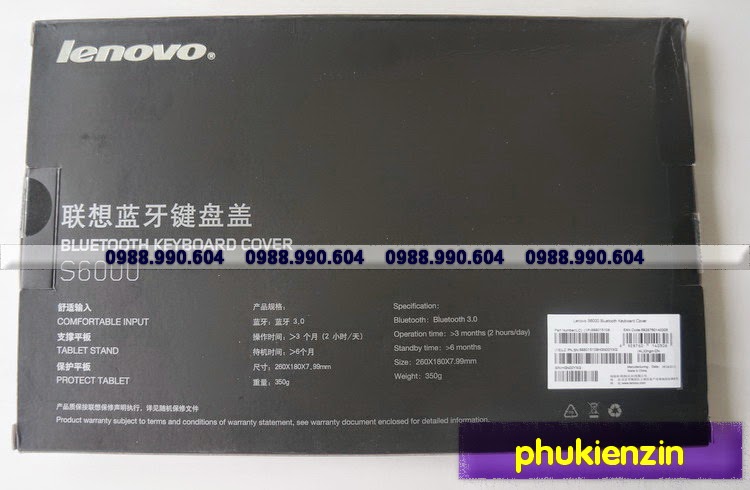 bàn phím Bluetooth Lenovo S6000