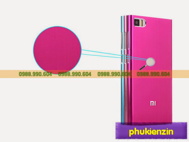 ốp lưng xiaomi mi3 vỏ kim loại