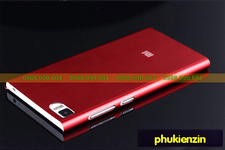 ốp lưng xiaomi mi3 vỏ kim loại