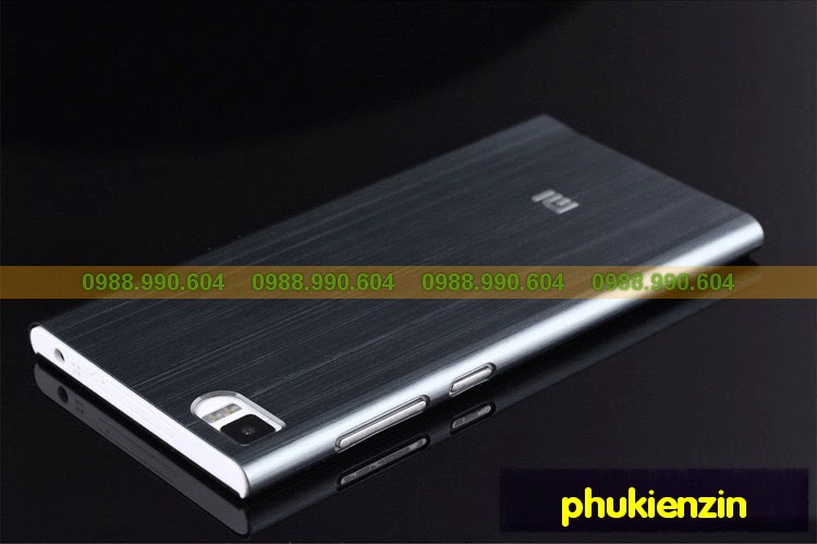 ốp lưng xiaomi mi3 vỏ kim loại