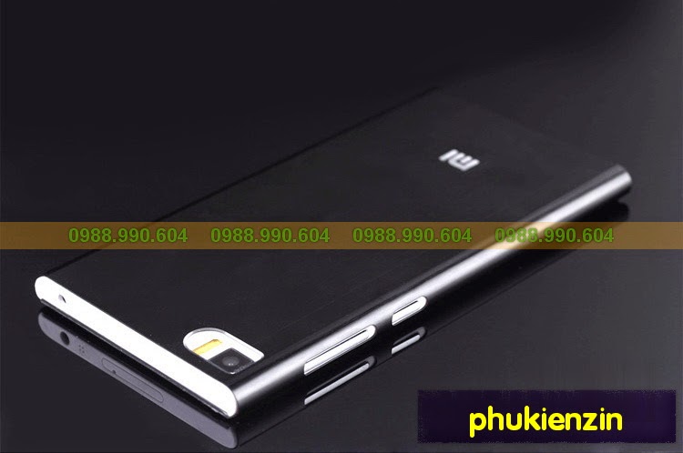 ốp lưng xiaomi mi3 vỏ kim loại
