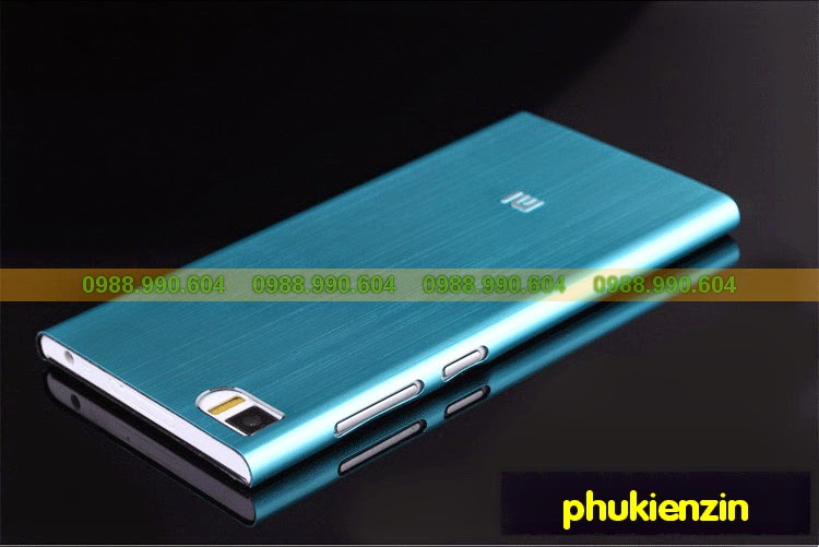 ốp lưng xiaomi mi3 vỏ kim loại