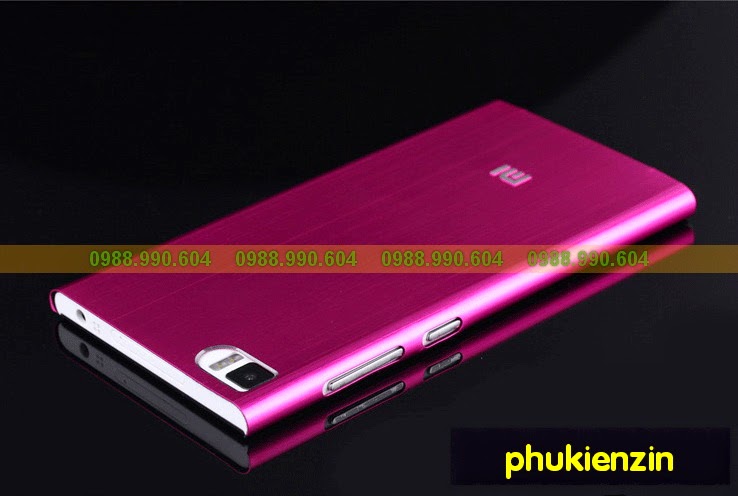 ốp lưng xiaomi mi3 vỏ kim loại