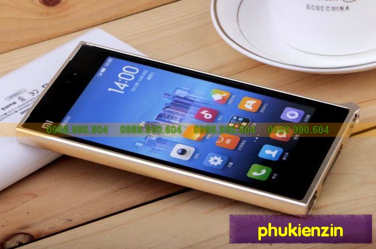ốp viền kim loại xiaomi mi3