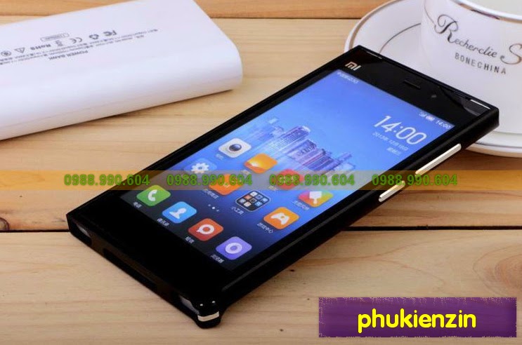 ốp viền kim loại xiaomi mi3