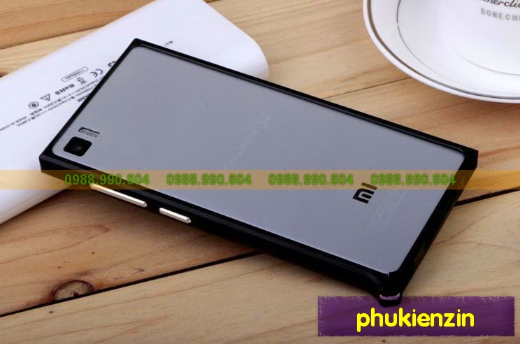 ốp viền kim loại xiaomi mi3