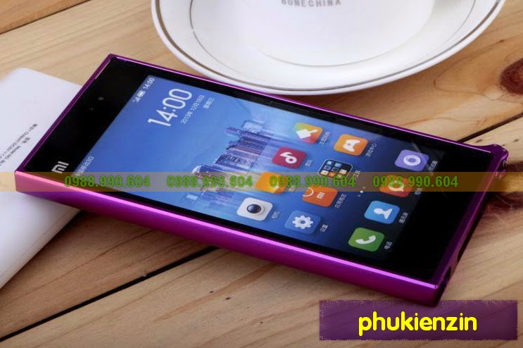 ốp viền kim loại xiaomi mi3
