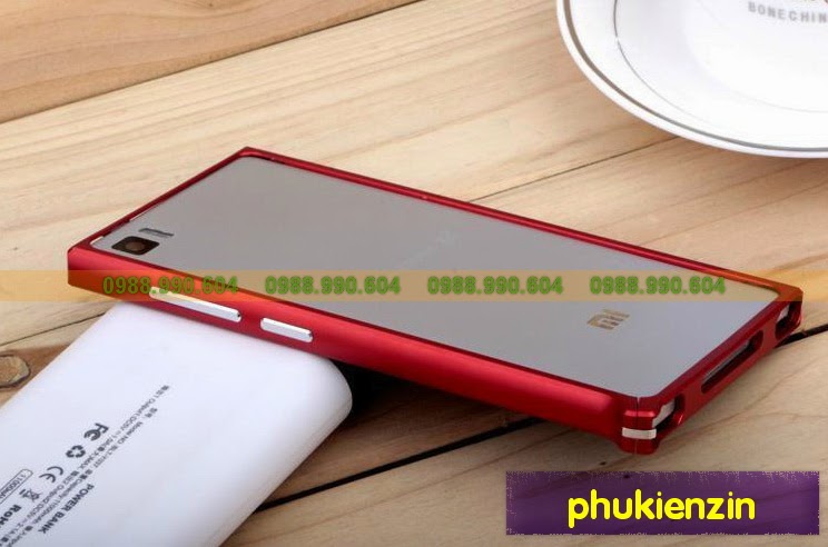 ốp viền kim loại xiaomi mi3