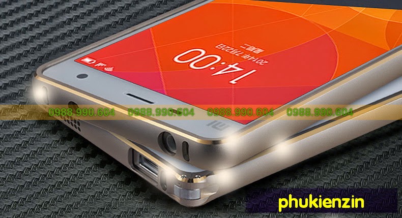 ốp viền kim loại xiaomi mi4 ốp viền kim loại xiaomi mi4