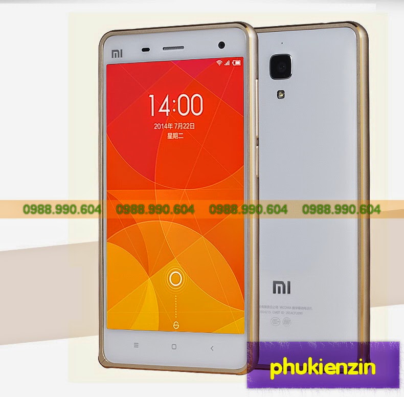 ốp viền kim loại xiaomi mi4 ốp viền kim loại xiaomi mi4