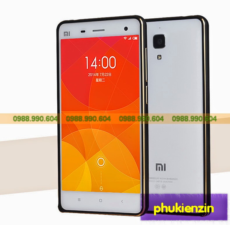 ốp viền kim loại xiaomi mi4 ốp viền kim loại xiaomi mi4
