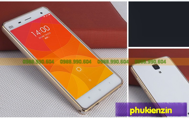 ốp viền kim loại xiaomi mi4 ốp viền kim loại xiaomi mi4