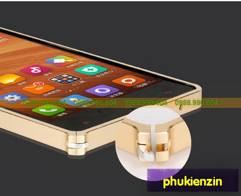 ốp viền kim loại xiaomi redmi note