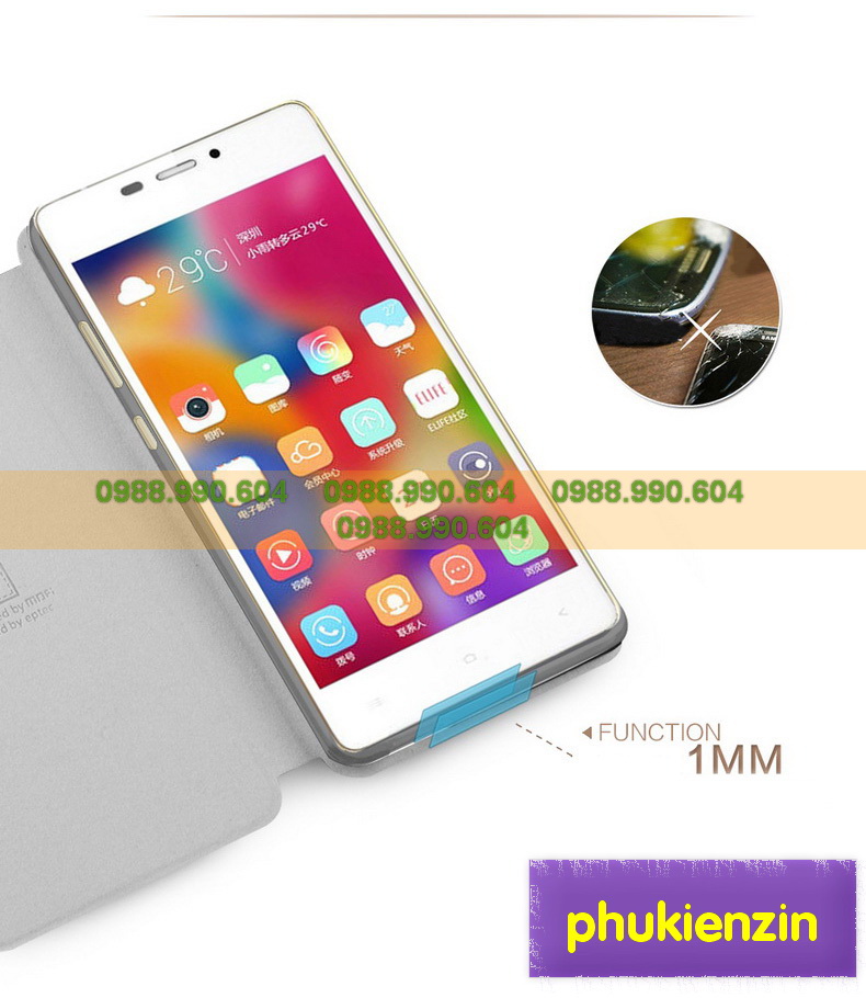 bao da điện thoại Gionee S5.1 mofi