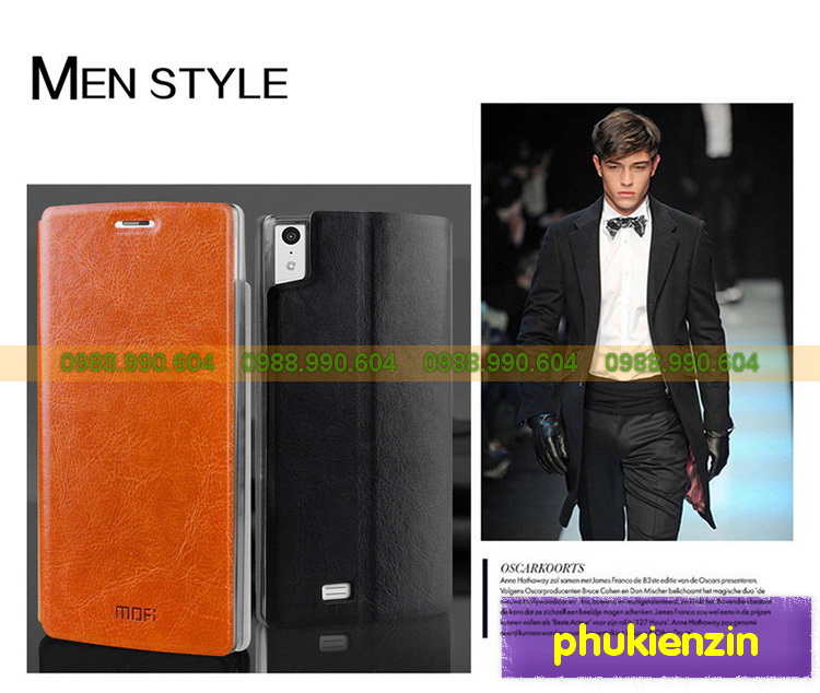 Bao da điện thoại gionee S5.5 Mofi Bao da điện thoại gionee S5.5 Mofi