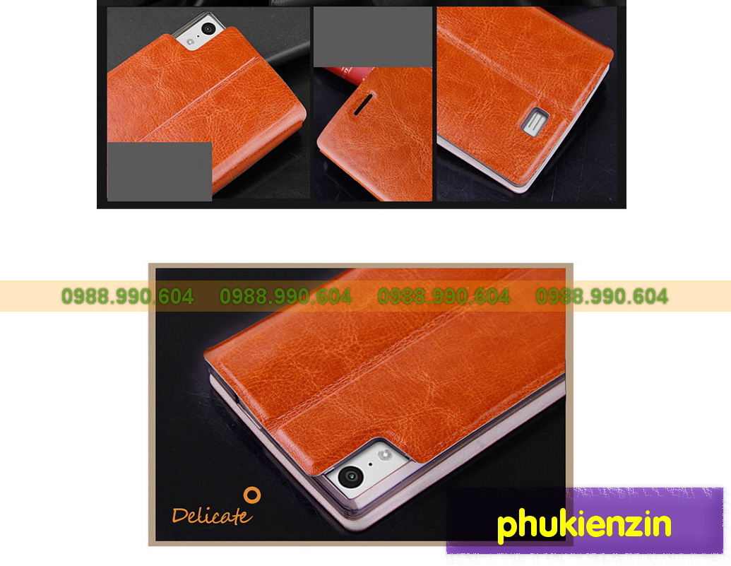 Bao da điện thoại gionee S5.5 Mofi Bao da điện thoại gionee S5.5 Mofi