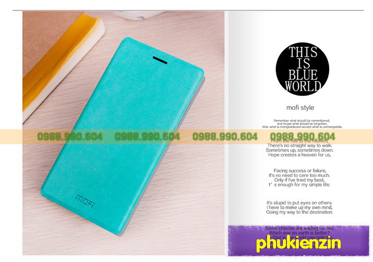 Bao da điện thoại gionee S5.5 Mofi Bao da điện thoại gionee S5.5 Mofi