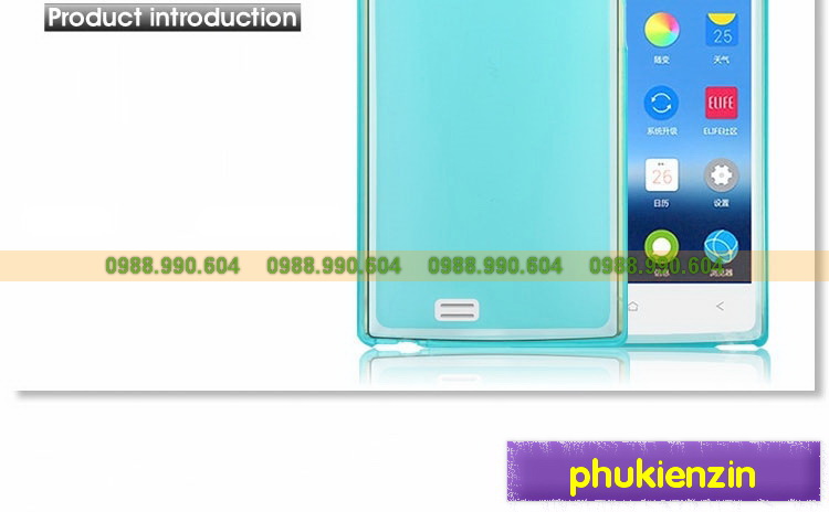 Ốp lưng điện thoại gionee Elife S5.5 silicone