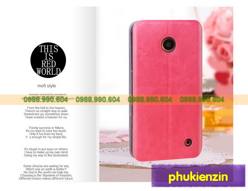 bao da nokia lumia 630 mofi