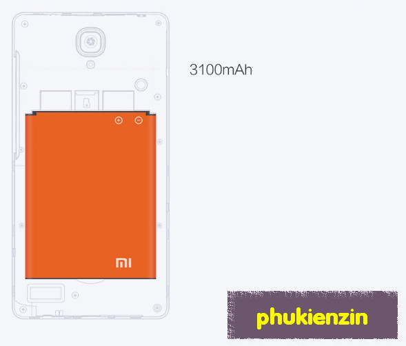 pin điện thoại Xiaomi Redmi Note