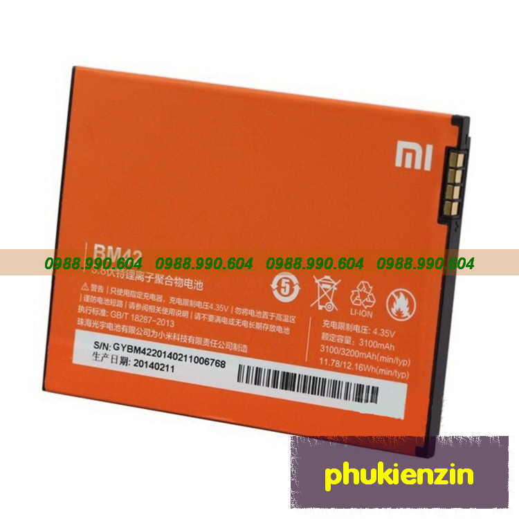 pin điện thoại Xiaomi Redmi Note pin điện thoại Xiaomi Redmi Note