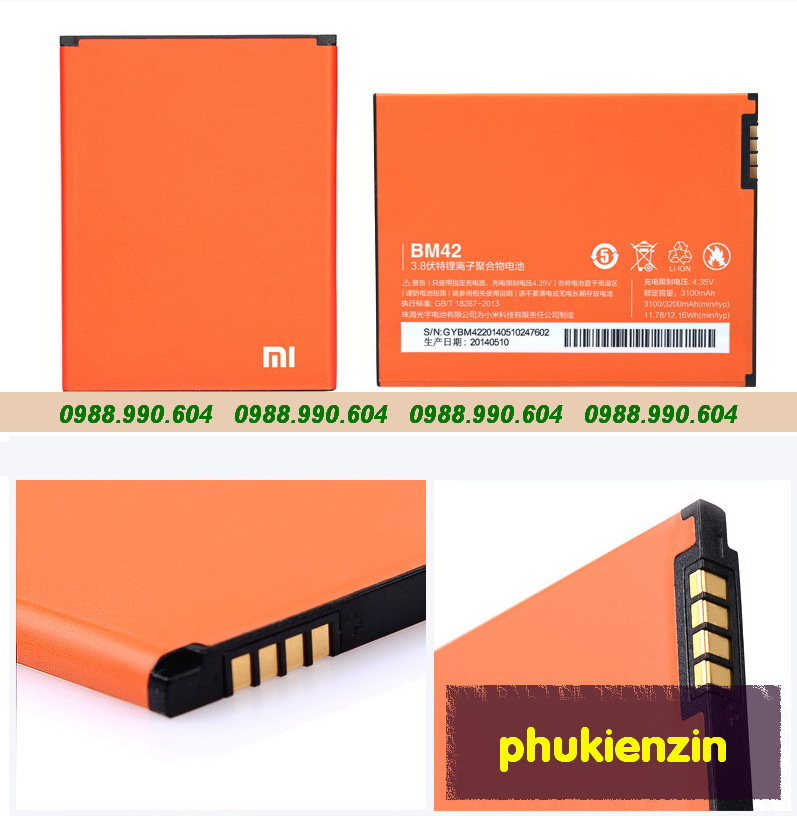 pin điện thoại Xiaomi Redmi Note