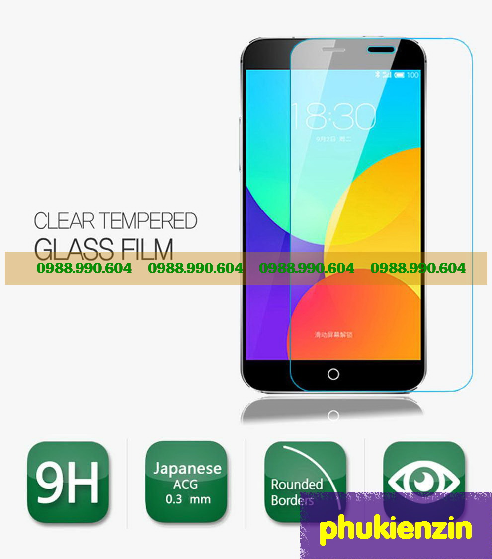 miếng dán cường lực Meizu Mx4
