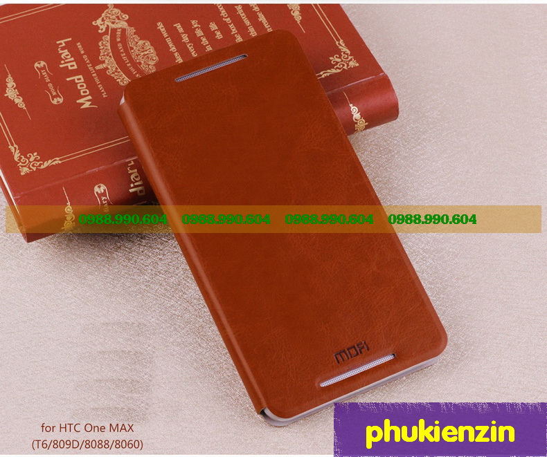 bao da điện thoại htc one max t6 mofi