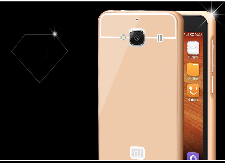 ốp lưng kèm viền kim loại Xiaomi Mi2 Mi2s Mi2a ốp lưng kèm viền kim loại Xiaomi Mi2 Mi2s Mi2a
