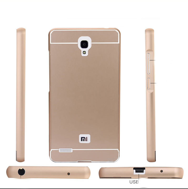 ốp lưng kèm viền kim loại xiaomi redmi note 2