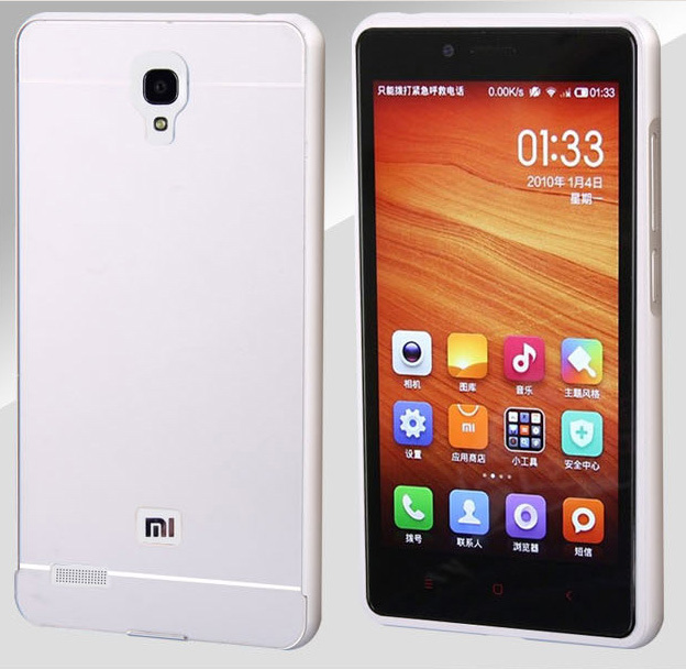 ốp lưng kèm viền kim loại xiaomi redmi note 2