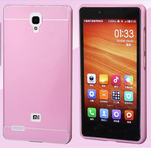 ốp lưng kèm viền kim loại xiaomi redmi note 2