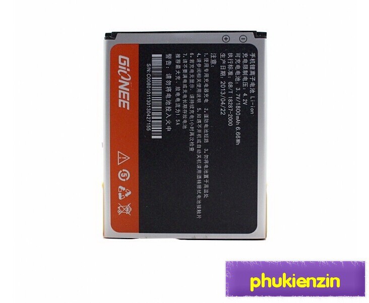 pin điện thoại Gionee pioneer P4