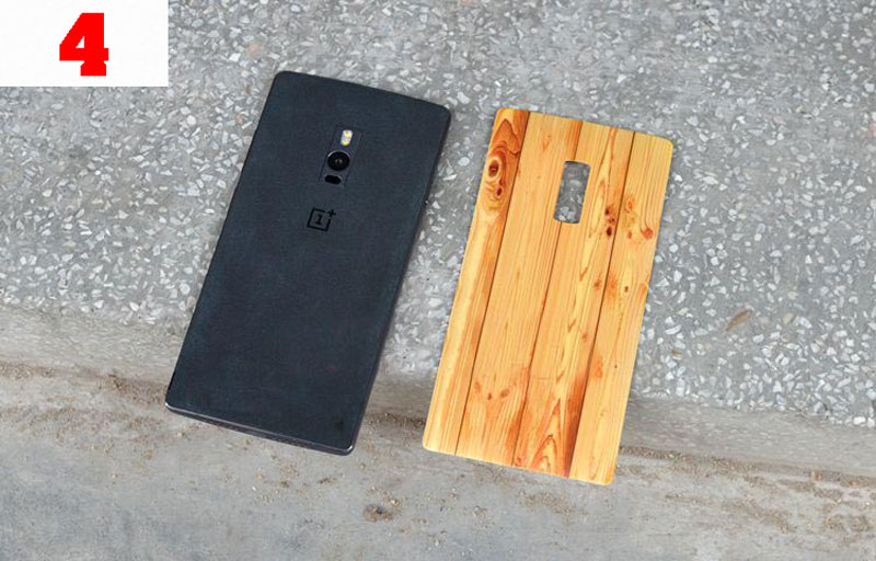 nắp lưng gỗ điện thoại oneplus two