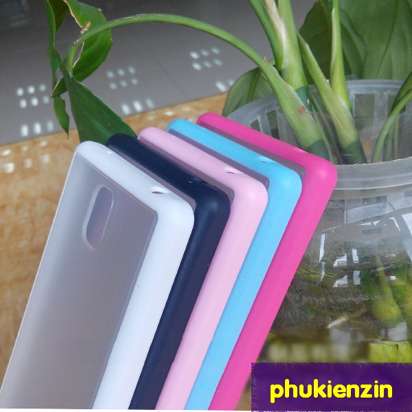 Ốp lưng Xiaomi Redmi Note nhựa cứng viền Silicone