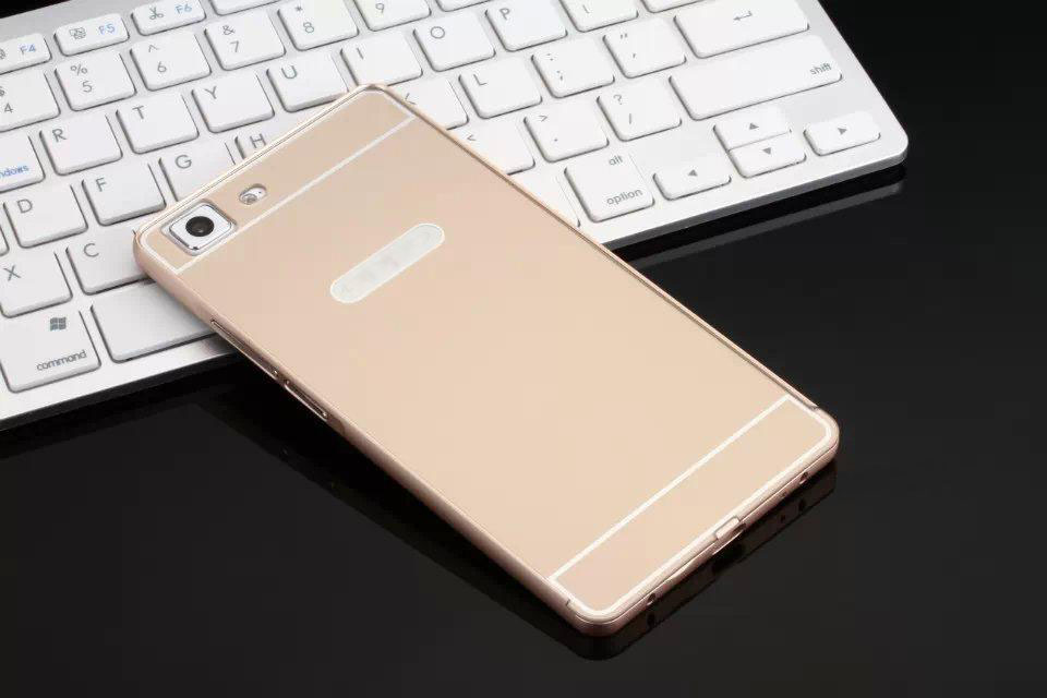 ốp lưng kèm viền kim loại Oppo R5
