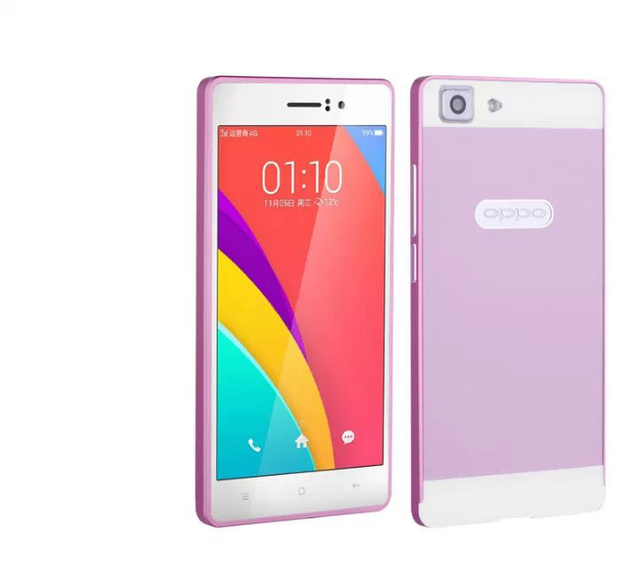 ốp lưng kèm viền kim loại Oppo R5